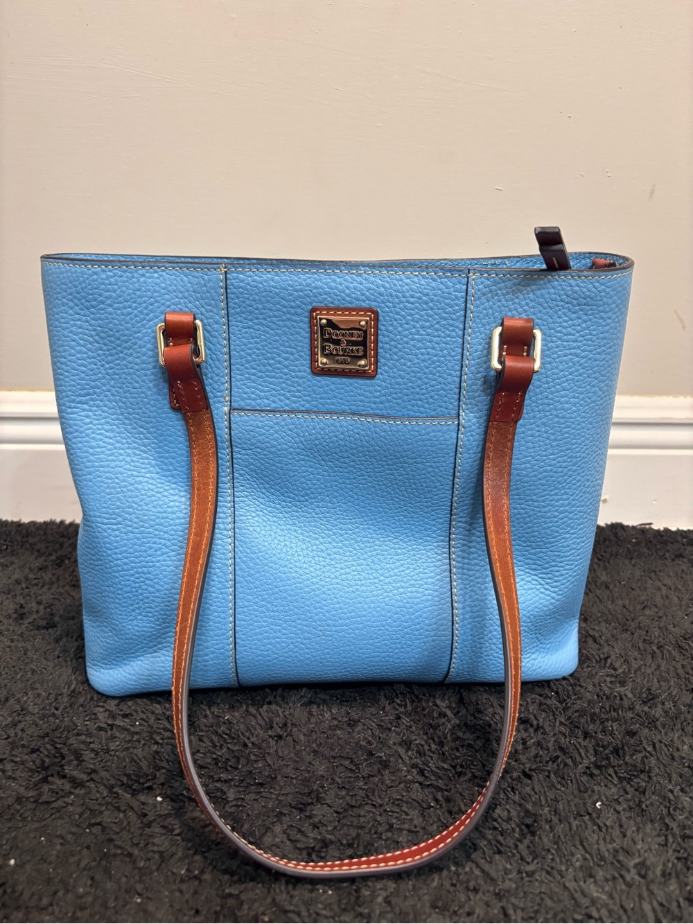 Dooney & Bourke Pebble Grain Small Lexington Tote